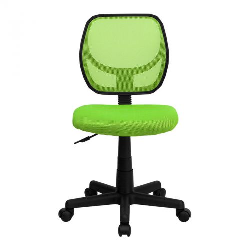 Low Back Green Mesh Swivel Task Chair [WA-3074-GN-GG]