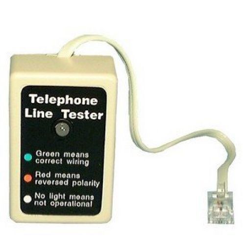 Telephone Line Tester : 75-4650 (1)