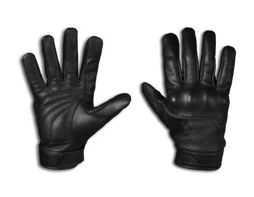 StrongSuit 20300-L Voyager Leather Motorcycle Gloves, Large