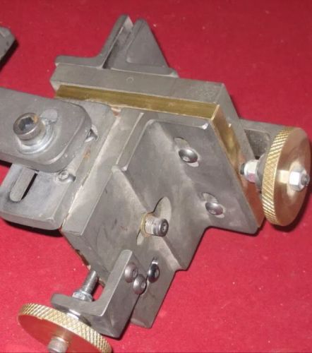 Knife making  hollow grinding jig   w/ elevator wilton burking belt grinder for sale