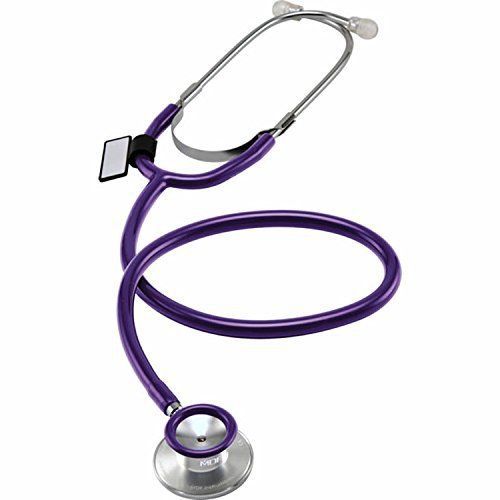 New mdf dual head lightweight stethoscope medical diagnostic device examination for sale