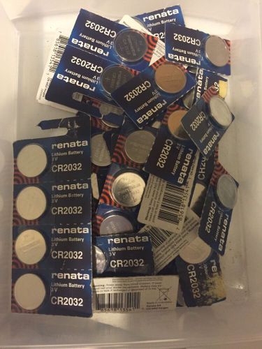 NEW CR2032 Lithium Coin Cells - 51 Batteries