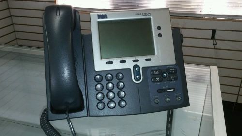Cisco CP-7940G IP Phone 7940 Unifies VoIP Business Phone w/ Handset