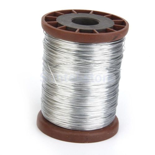 Roll of 500g 0.5mm iron wire for wax foundation hive frames bee keeping tool for sale
