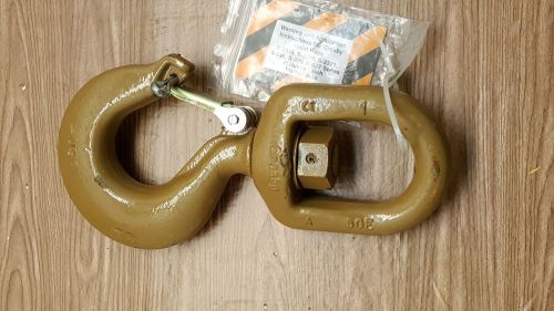 Crosby wll7t alloy swivel hook with latch for sale