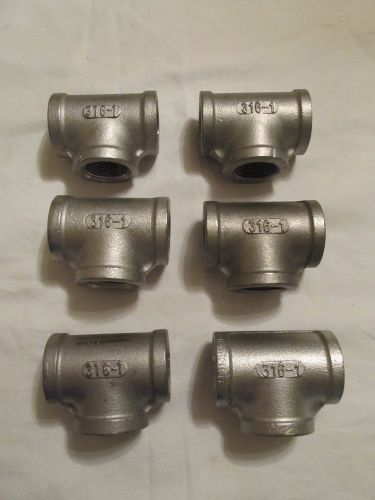 Camco Stainless Steel  Tees 316-1