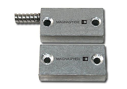 MAGNASPHERE MSS-302S Surface Mount Door Contact with 2 Switches, 2 Open Loop, UL