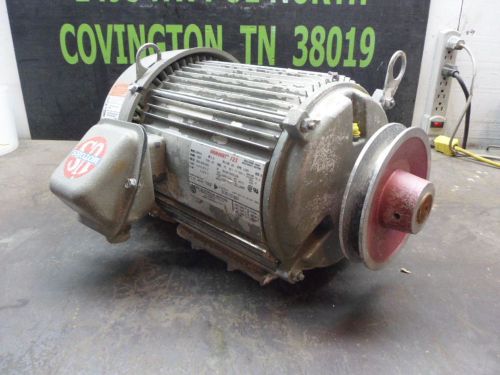 US 1.5HP UNIMOUNT 125 MOTOR #101126 182T:FR 208-230/460V 1160:RPM 3PH USED
