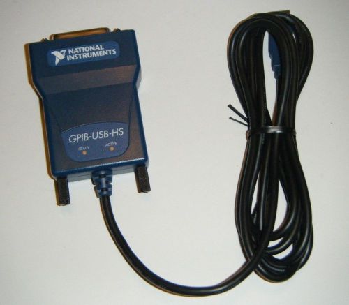 *Tested* National Instruments NI GPIB-USB-HS Hi-Perf GPIB Controller