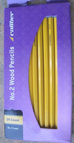 No 2 wood pencils 24 caliber