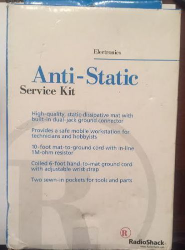 NEW Electronics Anti-Static Mobile Service Kit 276-2370 by Radio Shack