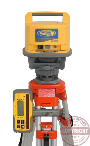 Spectra precision ll500 rotary laser level, topcon, rugby, trimble, transit for sale