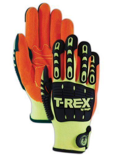 Magid glove and safety t-rex trx500m for oil &amp; gas drilling impact gloves polyes for sale