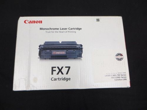 Genuine Canon FX-7 FX7 Toner Cartridge OEM LaserClass 710/720I/73 NIB