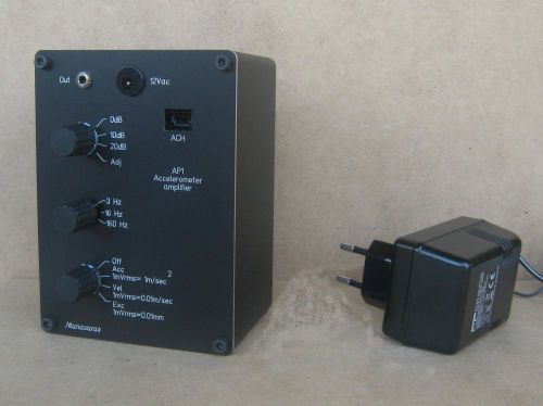 Accelerometer amplifier for ach-01 accelerometer (audioxpress 6/2011) for sale