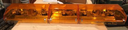 Brand new code 3 excalibur duel level amber light bar for sale