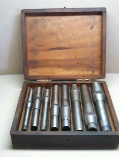 Antique Set of L.O. Beard Company Extension Reamers in Original Wood Box