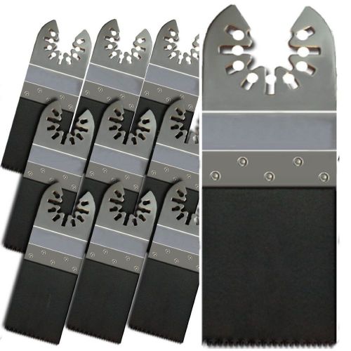 10 bi-metal universal blade for fein &amp; other oscillating ecut multi tool saws for sale