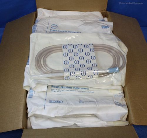 Davol (20) each poole suction tip handle with 6&#039; tubing 3505 nos for sale