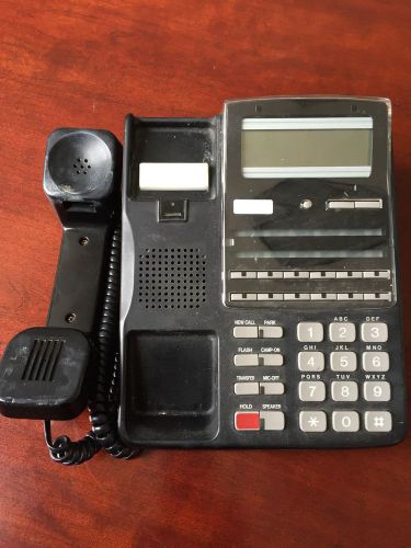 LOT OF 50 - Fujitsu System Telephones - DT12DS - MN:  F10B-0790-B001BK Black