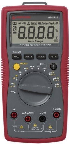 Amprobe AM-510 Commercial/Residential Multimeter with Non-Contact Voltage