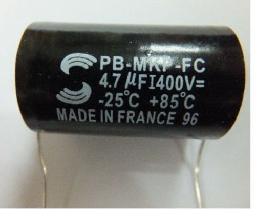 Solen pb-mkp-fc 4.7uf 400v 4.7mfd mkp non-polar audio capacitor   #g923 xh for sale