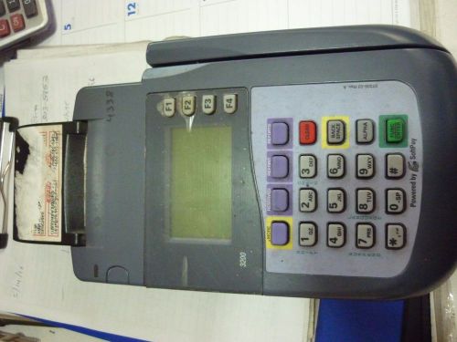 verifone omni 3200 credit Card Machine With Touch Pad