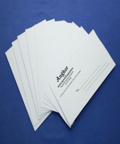 1000 pcs custom printed envelopes ( 1 ink color)