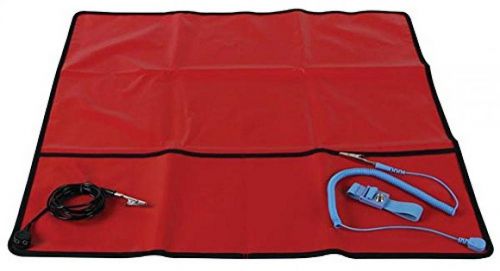 Velleman AS9 Anti-Static Field Service Kit- Red, 24 X 24