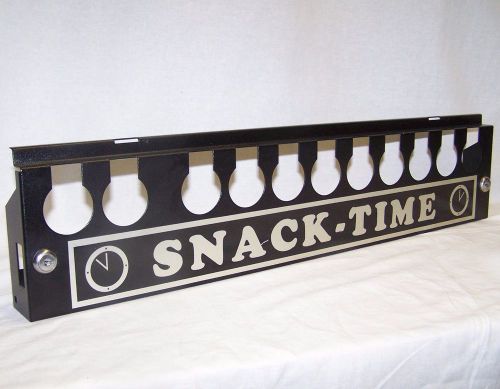 Vendcraft Dundas Snack Time Vending Machine Front Panel Coin Tray Used