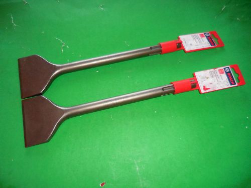 2 Brand New Bosch HS1910 Scaling Chisel 3&#034; x 12&#034;  SDS MAX , Free Shipping