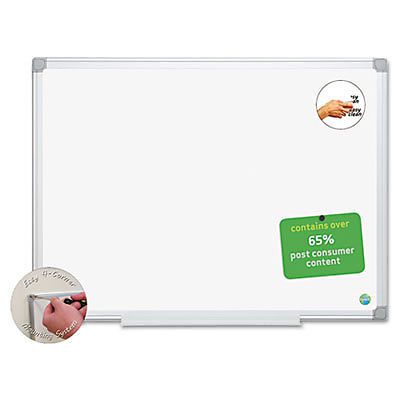 Earth easy-clean dry erase board, white/silver, 18x24, sold as 1 each for sale