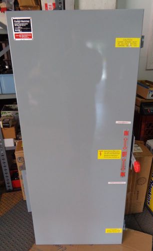Perfect cutler hammer 400a, 3ph, 600v double throw switch cat. dt365ugk for sale