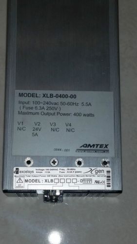 Amtex XLB-0400-K00A 24V 10A Power Supply