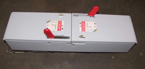 GE ADS36060HD 60A 60 A AMP 600V 50 HP MAX SPECTRA SERIES FUSIBLE SWITCH UNIT