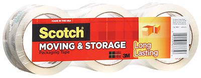 3M COMPANY - Strg Packing Tape 3pk