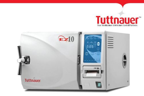Tuttnauer EZ10 The Fully Automatic Autoclave, No Printer, 2 Year Warranty, New