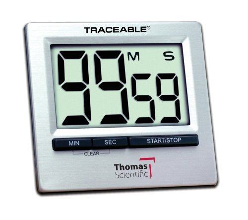 Thomas 5011 traceable giant digit countdown timer, 0.01 percent accuracy, 3&#034; for sale