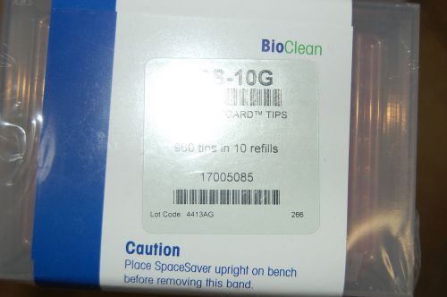 Rainin bioclean shaftgard 10 ul tip tips lab pipet GPS-10G universal