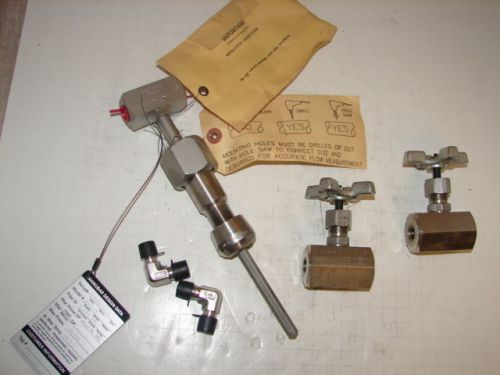 Annubar dcr - 15 flow meter station assembly for 3&#034; pipe ***nib*** for sale
