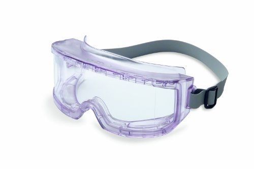 Uvex S345C Futura Safety Goggles, Clear Frame, Clear Uvextreme Anti-Fog Lens,