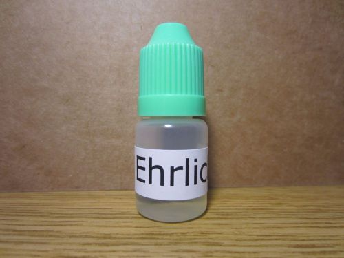 Ehrlich Laboratory Reagent 5mL bottle. Comes with ID Card and Reaction Vial