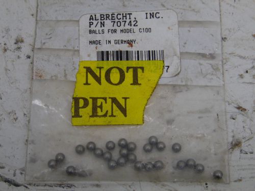 (Set of 25) Jacobs Albrecht Ball Bearings for model 100 Drill Chuck Repair