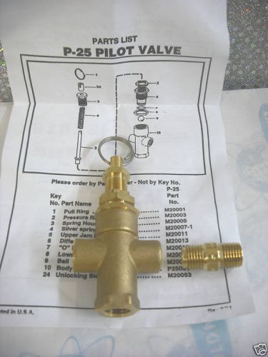 Air compressor, p-25, unloader pilot valve, 250 psi, 1/4 npt for sale
