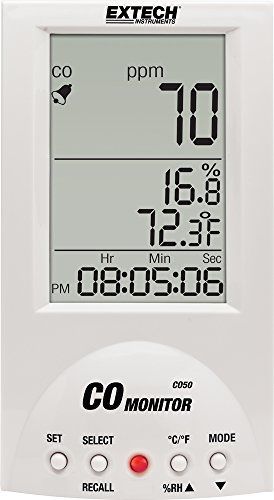 Extech co50 desktop carbon monoxide monitor for sale