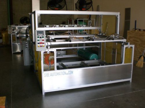 SIBE AUTOMATION VACUUM FORMING MACHINE 48&#034;X60&#034; INFRARED HEATERS PLC AUTOMATIC