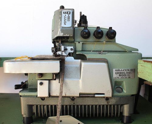 W&amp;G  515-IV-26  Serger 2-Needle 5-Thread Safety Stitch Industrial Sewing Machine