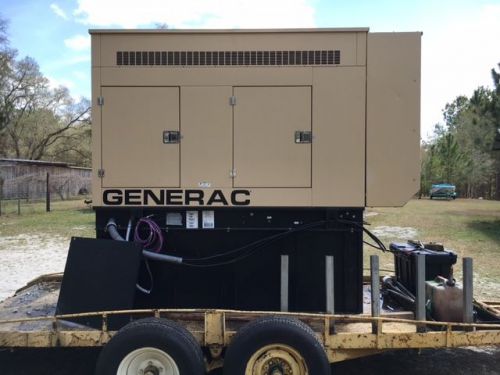 **Reduced** 60K Generac Enclosed Generator with extra large holding tank