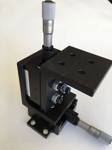 XZ Linear Translation Stage, 2-Axis with SM-13 Micrometers.