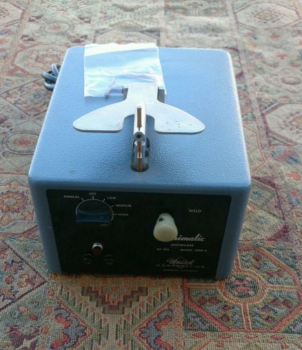 Unitek Corporation Unimatic UT-475 Model 1000-C Spot Welder *For Parts*